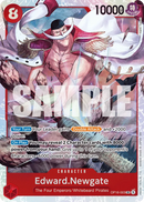 Edward.Newgate OP16-003 V1 - Super Rare - ENG - Near Mint - The Time of Battle - Carta One Piece Card Game