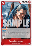Benn.Beckman OP16-012 - Rare - ENG - Near Mint - The Time of Battle - Carta One Piece Card Game