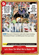Let's Show 'Em What We're Made Of!! OP16-019 - Common - ENG - Near Mint - The Time of Battle - Carta One Piece Card Game
