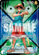 Monkey.D.Luffy OP16-022 V2 - Alternate Art - ENG - Near Mint - The Time of Battle - Carta One Piece Card Game