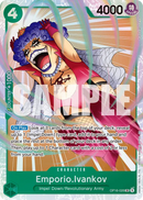 Emporio.Ivankov OP16-026 V1 - Super Rare - ENG - Near Mint - The Time of Battle - Carta One Piece Card Game