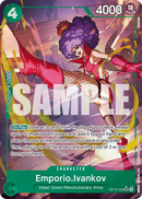 Emporio.Ivankov OP16-026 V2 - Alternate Art - ENG - Near Mint - The Time of Battle - Carta One Piece Card Game