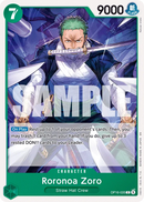 Roronoa Zoro OP16-035 - Common - ENG - Near Mint - The Time of Battle - Carta One Piece Card Game