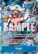 Buggy OP16-048 V2 - Alternate Art - ENG - Near Mint - The Time of Battle - Carta One Piece Card Game