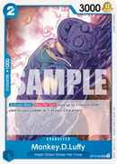 Monkey.D.Luffy OP16-052 - Uncommon - ENG - Near Mint - The Time of Battle - Carta One Piece Card Game