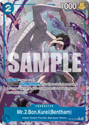 Mr.2.Bon.Kurei(Bentham) OP16-055 V2 - Alternate Art - ENG - Near Mint - The Time of Battle - Carta One Piece Card Game
