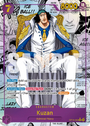 Kuzan OP16-063 V3 - Manga Rare - ENG - Near Mint - The Time of Battle - Carta One Piece Card Game