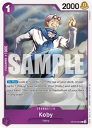 Koby OP16-064 V1 - Rare - ENG - Near Mint - The Time of Battle - Carta One Piece Card Game