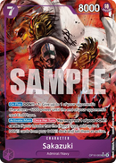 Sakazuki OP16-065 V2 - Alternate Art - ENG - Near Mint - The Time of Battle - Carta One Piece Card Game