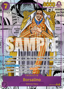 Borsalino OP16-073 V3 - Manga Rare - ENG - Near Mint - The Time of Battle - Carta One Piece Card Game