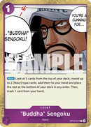 ""Buddha"" Sengoku OP16-077 - Rare - ENG - Near Mint - The Time of Battle - Carta One Piece Card Game