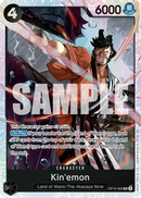 Kin'emon OP16-082 V1 - Super Rare - ENG - Near Mint - The Time of Battle - Carta One Piece Card Game