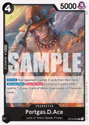 Portgas.D.Ace OP16-094 - Uncommon - ENG - Near Mint - The Time of Battle - Carta One Piece Card Game