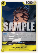 Sanjuan.Wolf OP16-106 - Rare - ENG - Near Mint - The Time of Battle - Carta One Piece Card Game