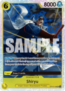 Shiryu OP16-108 V1 - Super Rare - ENG - Near Mint - The Time of Battle - Carta One Piece Card Game