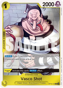 Vasco Shot OP16-110 - Rare - ENG - Near Mint - The Time of Battle - Carta One Piece Card Game