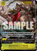 Marshall.D.Teach OP16-119 V2 - Alternate Art - ENG - Near Mint - The Time of Battle - Carta One Piece Card Game