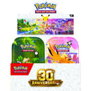 [MAX 1 pz] Box 10 Mini Tin da Collezione - Pokemon 30° Anniversario - ITA