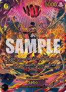Sabo PRB02-014 - Character Nero Special Rare - Near Mint - Adventure On Kami's Island - Carta One Piece Card Game