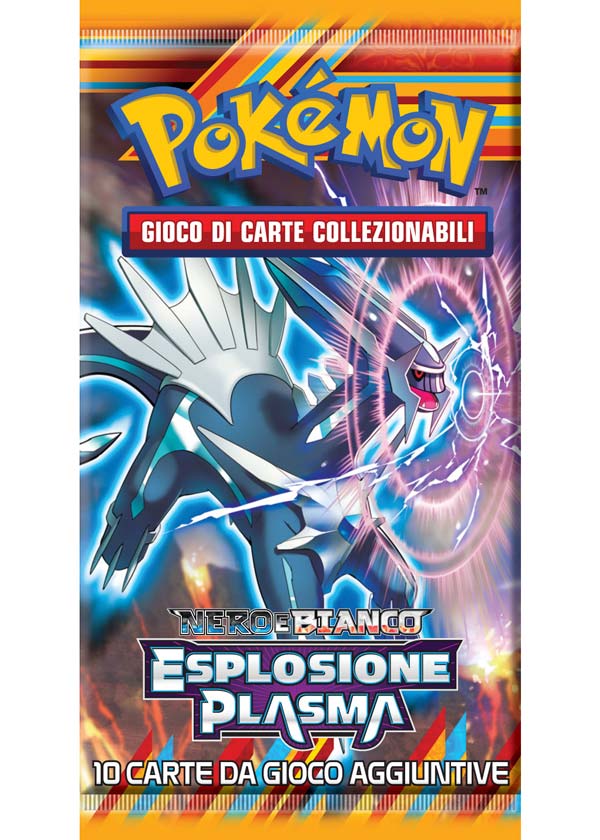 Bustina Nero e Bianco - Esplosione Plasma - ITA - Artwork Casuale - 10 Carte POKEMON