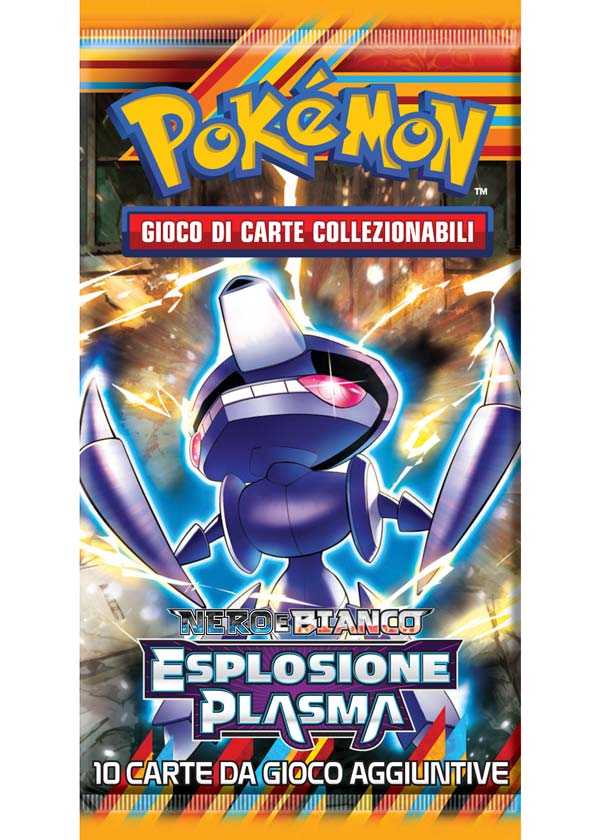 Bustina Nero e Bianco - Esplosione Plasma - ITA - Artwork Casuale - 10 Carte POKEMON