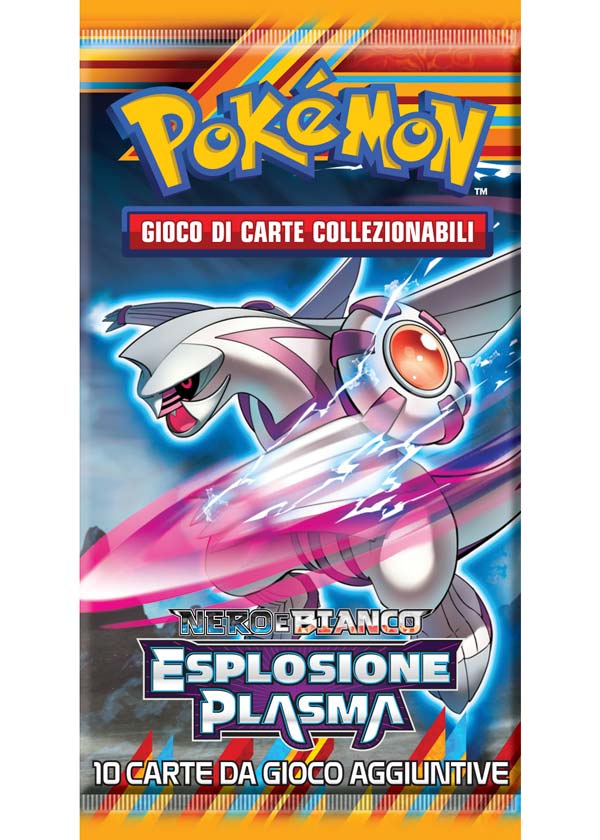 Bustina Nero e Bianco - Esplosione Plasma - ITA - Artwork Casuale - 10 Carte POKEMON