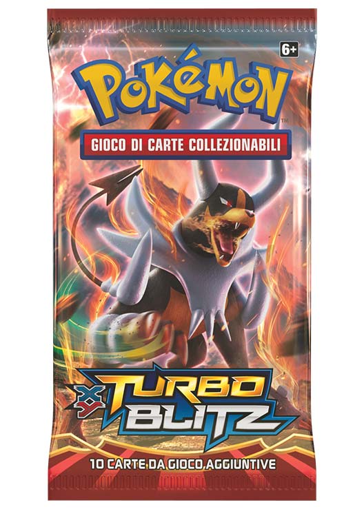 Bustina XY - Turbo Blitz - ITA - Artwork Casuale - 10 Carte POKEMON