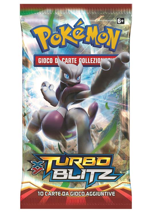 Bustina XY - Turbo Blitz - ITA - Artwork Casuale - 10 Carte POKEMON