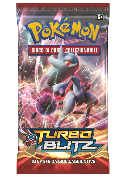 Bustina XY - Turbo Blitz - ITA - Artwork Casuale - 10 Carte POKEMON