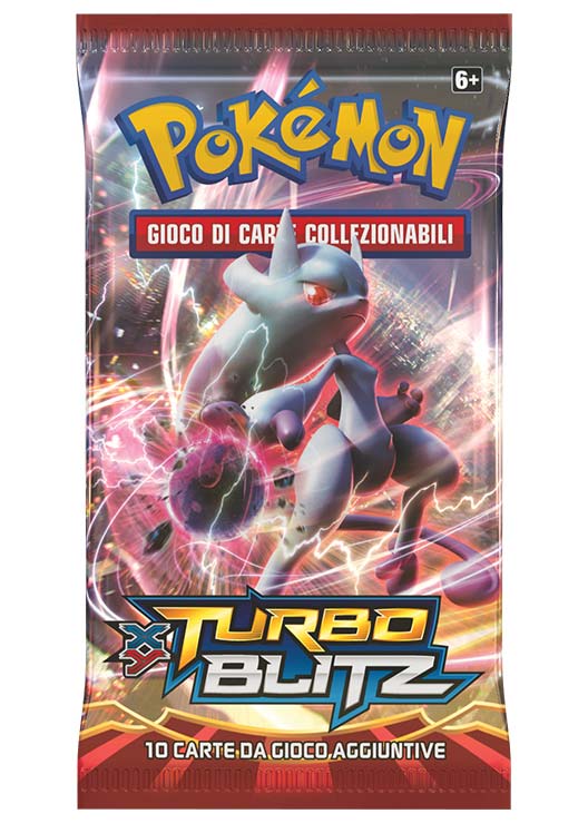 Bustina XY - Turbo Blitz - ITA - Artwork Casuale - 10 Carte POKEMON