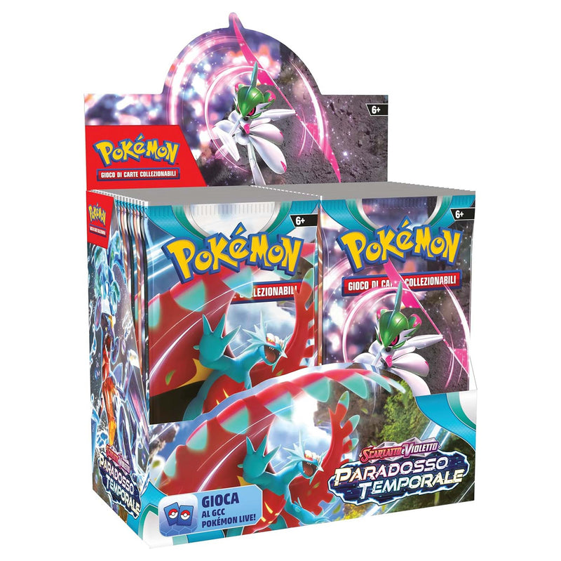 Box Display 36 Bustine Scarlatto e Violetto - Paradosso Temporale -  ITA