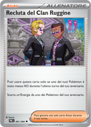 Recluta del Clan Ruggine PBL 081/084 Non Comune - ITA - Near Mint - Megaevoluzione - Buio Pesto - Carta Pokemon