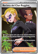 Recluta del Clan Ruggine PBL 112/084 Ultra Rara - ITA - Near Mint - Megaevoluzione - Buio Pesto - Carta Pokemon