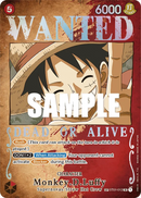 Monkey.D.Luffy ST01-012 - Character Rosso Special Rare - Near Mint - Pillars of Strenght - Carta One Piece Card Game