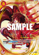 Monkey.D.Luffy ST01-012 V2 - Character Rossa Special Rare - Near Mint - Awakening of a New Era - Carta One Piece Card Game