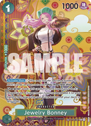 Jewelry Bonney ST02-007 - Character Verde Special Rare - Near Mint - Two Legends - Carta One Piece Card Game