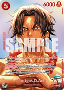 Portgas.D.Ace ST15-005 - Special Rare - ENG - Near Mint - The Time of Battle - Carta One Piece Card Game