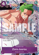 Zoro-Juurou ST18-004 - Character Viola Special Rare - Near Mint - Emperors in the New World - Carta One Piece Card Game