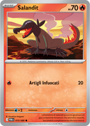 028Salandit POR 015/088 Comune - ITA - Near Mint - Megaevoluzione - Equilibrio Perfetto - Carta Pokemon