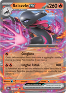 030Salazzle ex POR 016/088 Rara Doppia - ITA - Near Mint - Megaevoluzione - Equilibrio Perfetto - Carta Pokemon