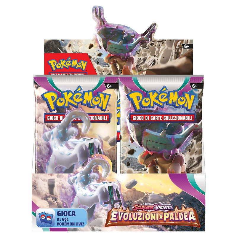 Box Display 36 Bustine Scarlatto e Violetto - Evoluzioni a Paldea - ITA