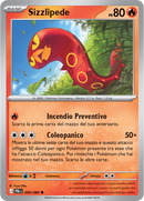 Sizzlipede PBL 009/084 Comune - ITA - Near Mint - Megaevoluzione - Buio Pesto - Carta Pokemon
