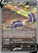 Skuntank-V 181/195 Alternative Art - ITA - Near Mint - Spada e Scudo - Tempesta Argentata - Carta Pokemon