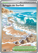 Spiaggia dei Surfisti CRI 114/086 Ultra Rara - ITA - Near Mint - Megaevoluzione - Caos Nascente - Carta Pokemon