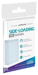 100 Bustine protettive SideLoad Sleeves ULTIMATE GUARD Japanese Perfect Size Precision Fit 60 x 87,5 mm Trasparenti