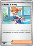 Vitalità di Misty PBL 080/084 Non Comune - ITA - Near Mint - Megaevoluzione - Buio Pesto - Carta Pokemon