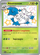 Abomasnow Shiny 101/091 - ITA - Near Mint - Scarlatto e Violetto - Destino di Paldea - Carta Pokemon