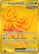 Acquecrespe-ex 178/131 Segreta Oro - ITA - Near Mint - Scarlatto e Violetto - Evoluzioni Prismatiche - Carta Pokemon