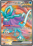 Acquecrespe-ex 189/162 Full Art - ITA - Near Mint - Scarlatto e Violetto - CronoForze - Carta Pokemon