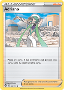 Adriano 166/195 - ITA - Near Mint - Spada e Scudo - Tempesta Argentata - Carta Pokemon